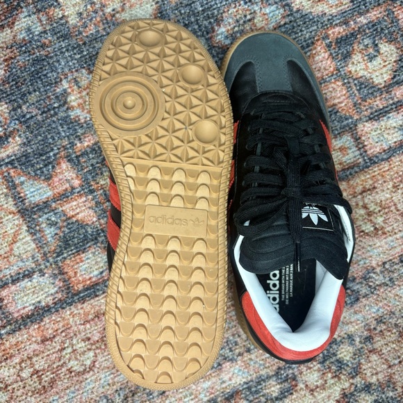 Adidas Black and Red Samba Sneakers size 8.5 women’s - Picture 8 of 13